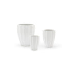 Maven Planter Set Of 3 - Chalk - Pots & Planters Loom Collection Loom Collection Dubai