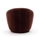 Meg Swivel Chair - Burgundy