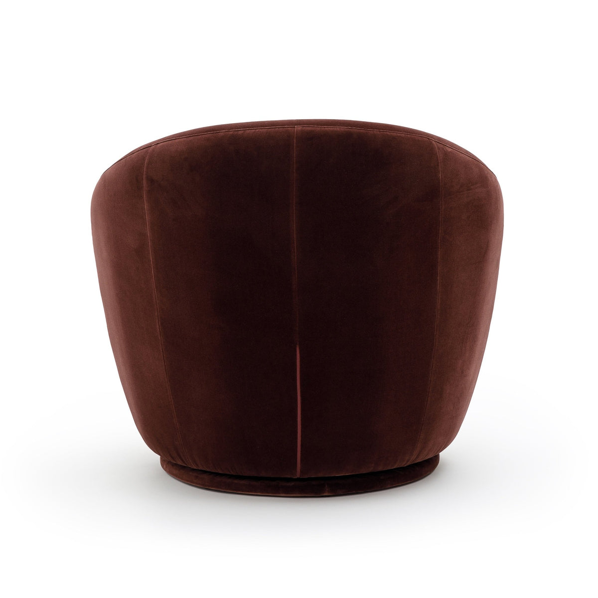 Meg Swivel Chair - Burgundy