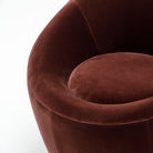 Meg Swivel Chair - Burgundy