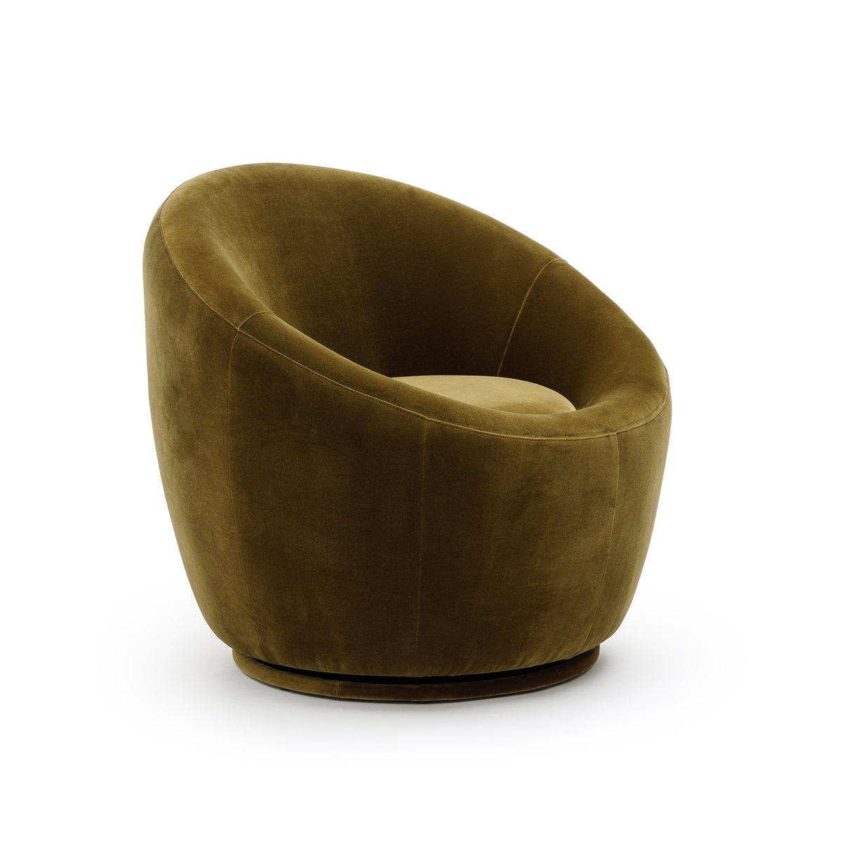 Meg Swivel Chair - Moss