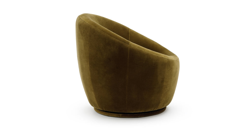 Meg Swivel Chair - Moss - Loom Collection