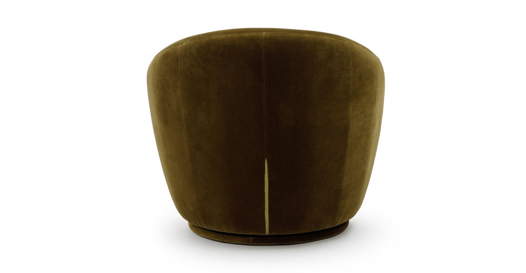 Meg Swivel Chair - Moss - Loom Collection