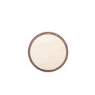 Meld Side Table - Espresso Oak & Travertine - Side Tables Tolv Loom Collection Dubai