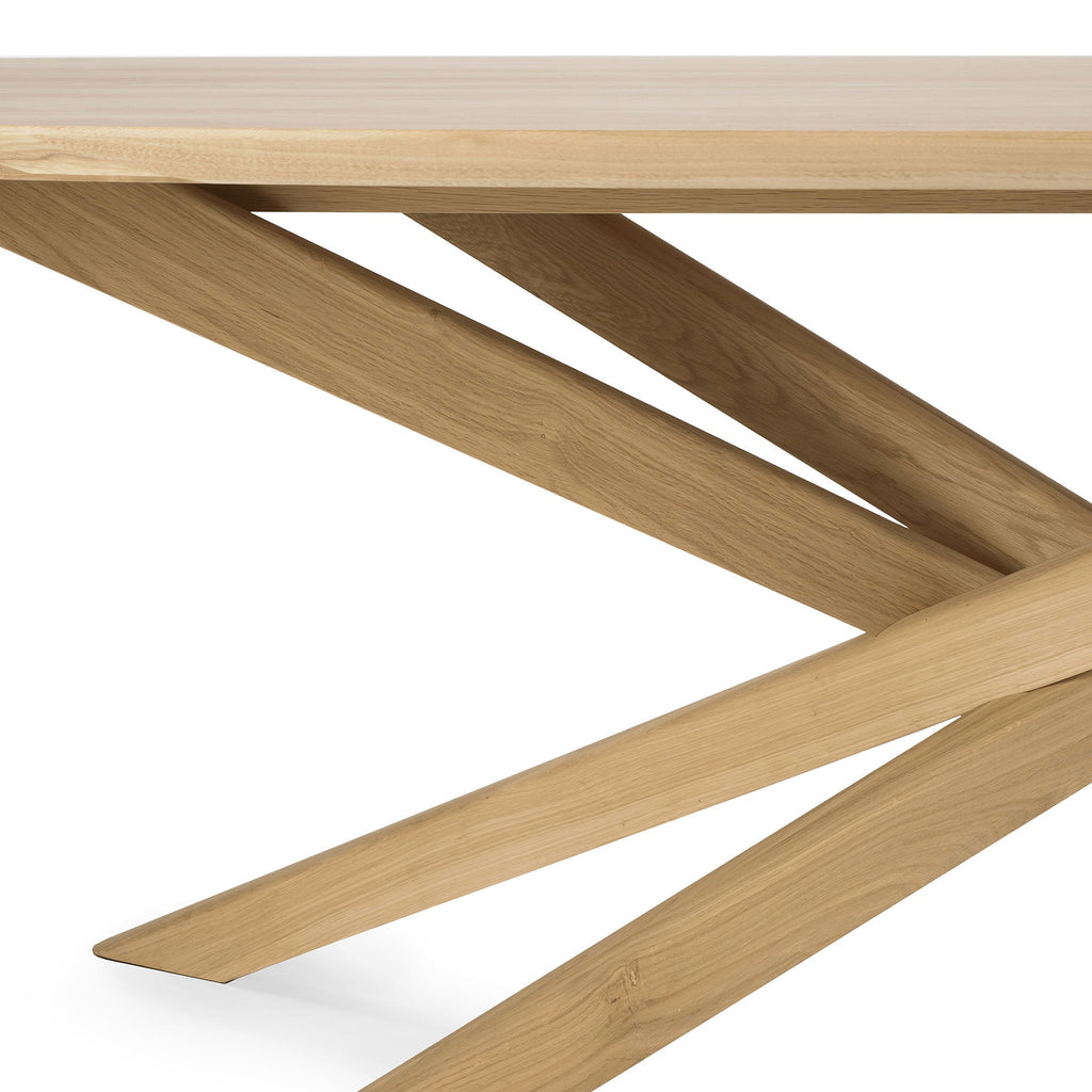 Mikado Oval Dining Table - Oak - Loom Collection