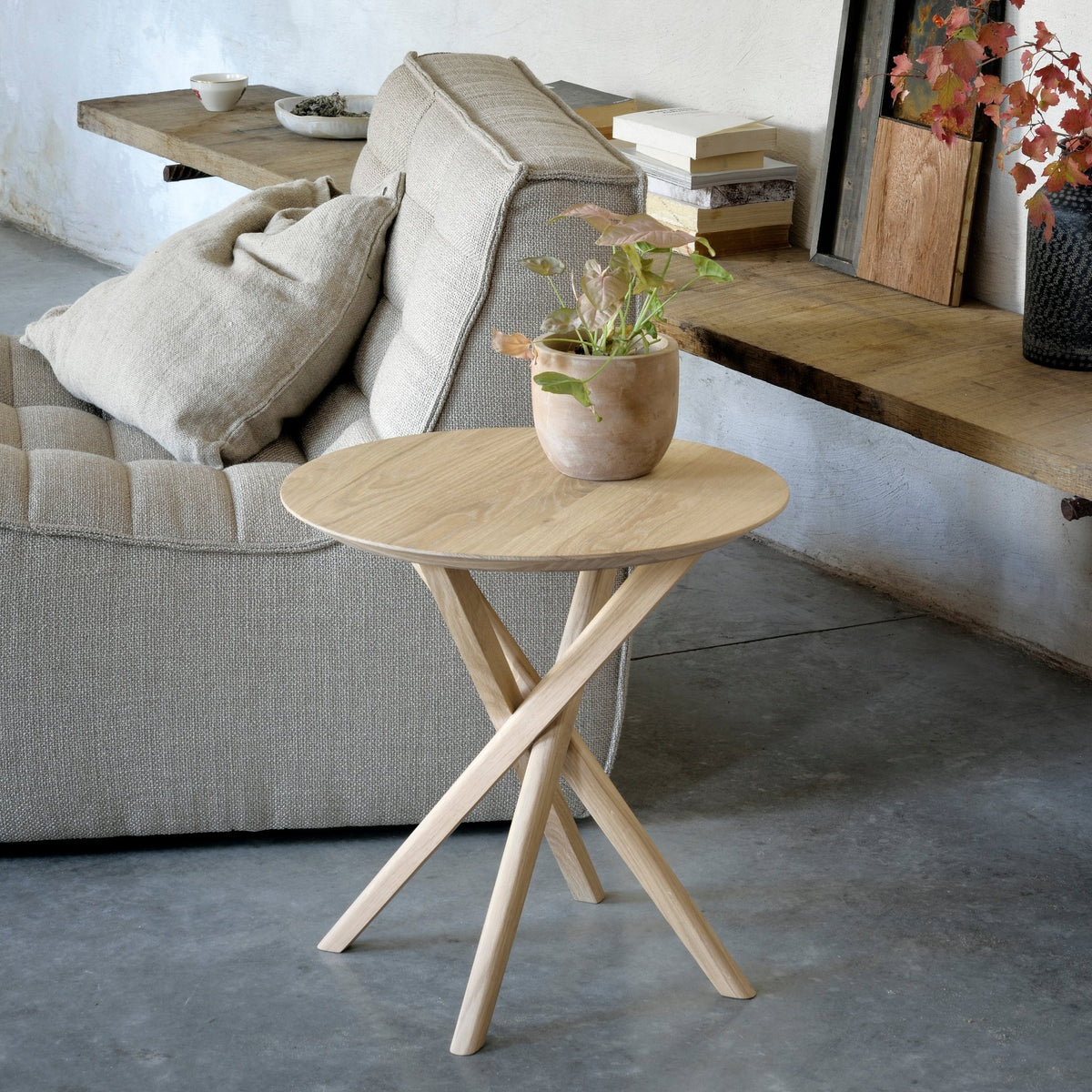 Mikado Side Table - Oak
