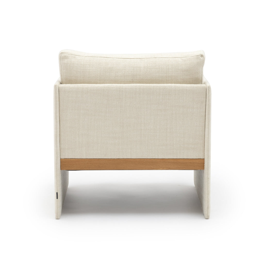 Miles Chair - Oak & Gesso - Loom Collection