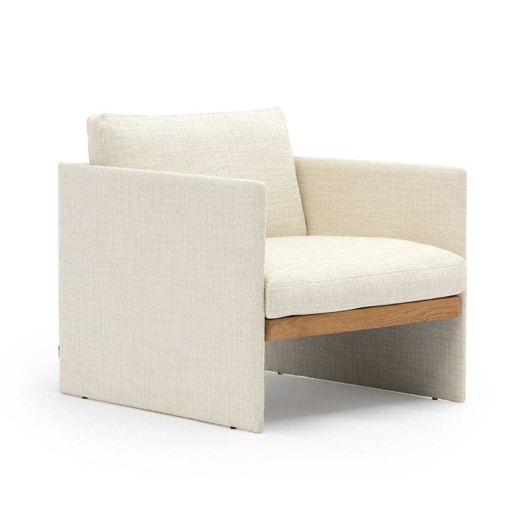 Miles Chair - Oak & Gesso - Loom Collection