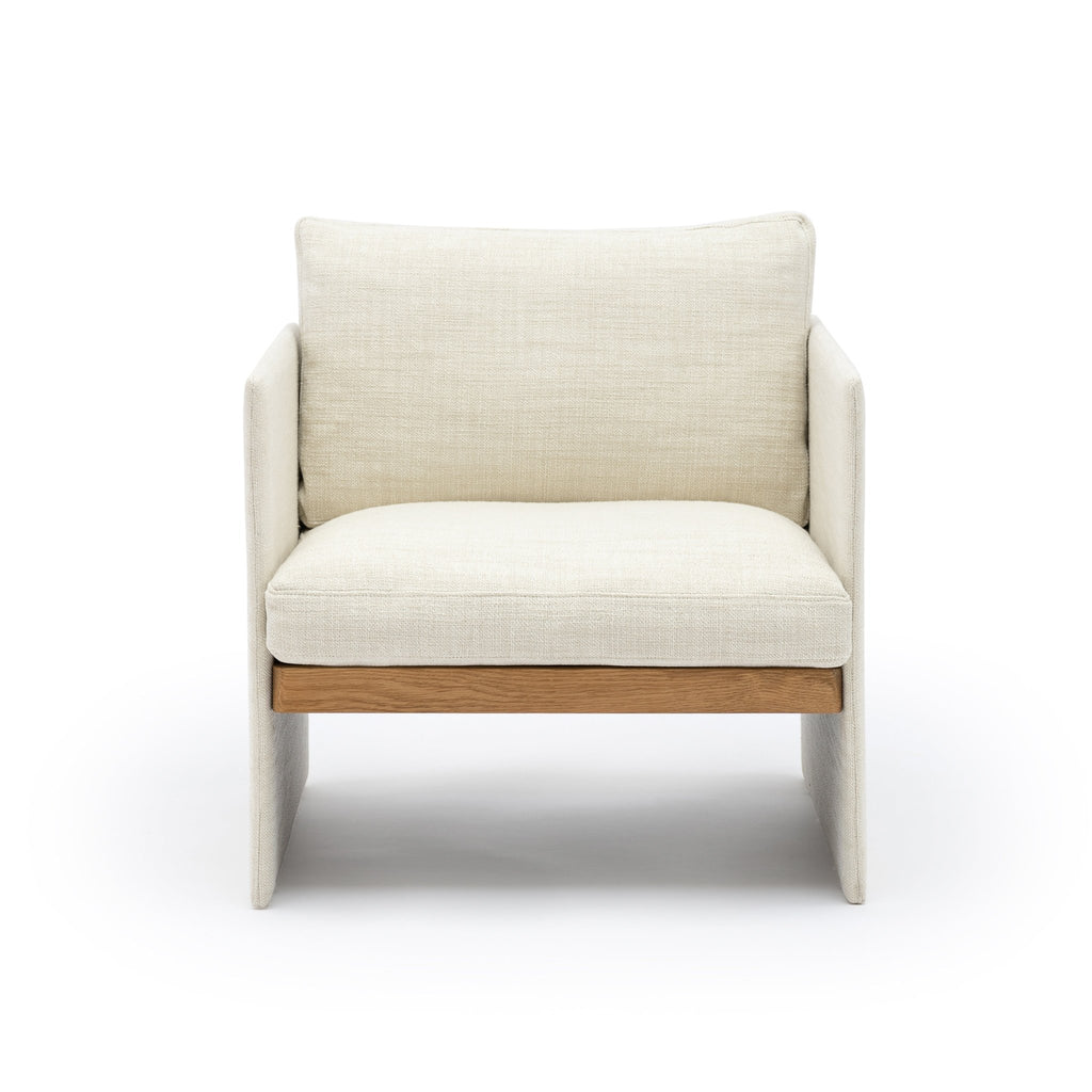 Miles Chair - Oak & Gesso - Loom Collection