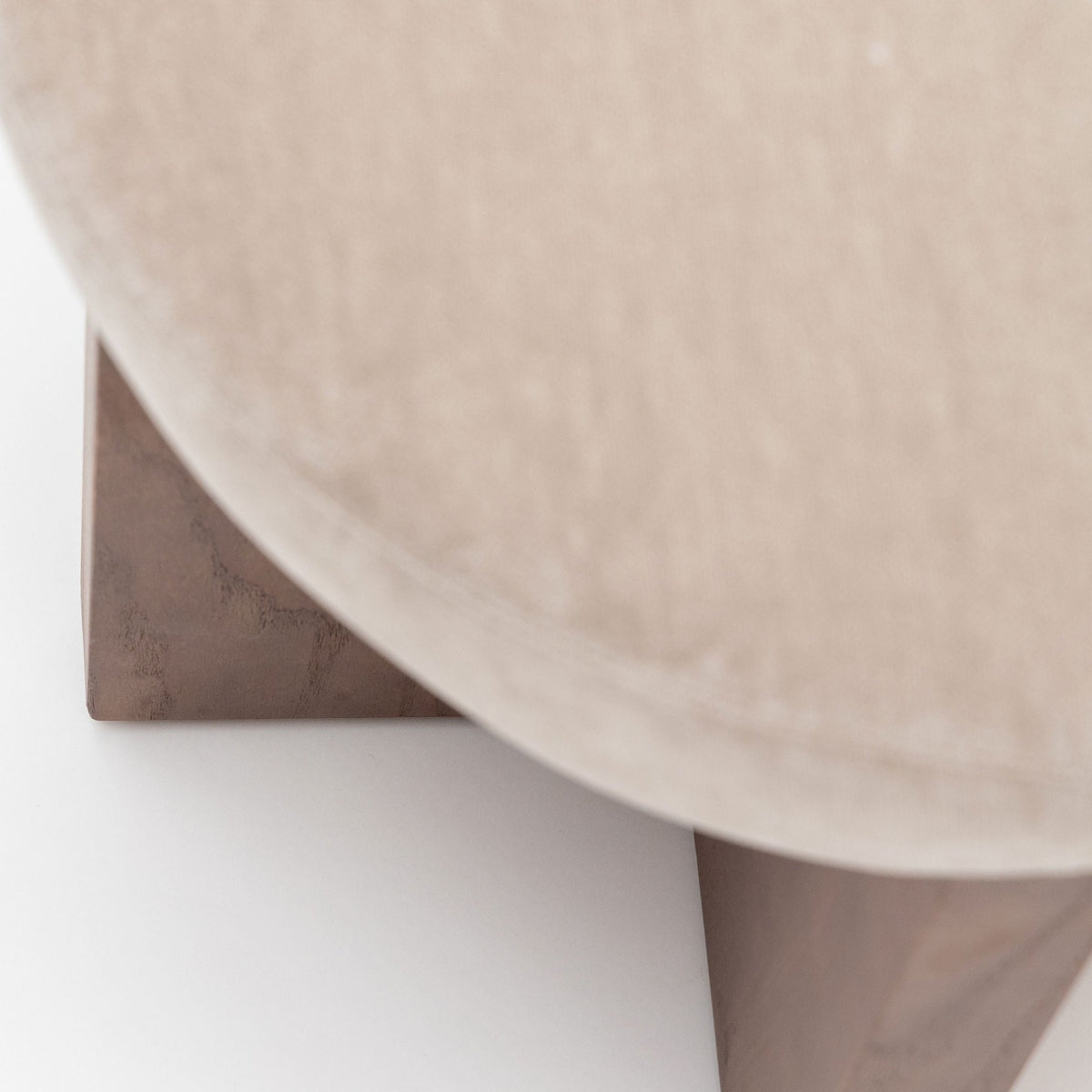 Milo Ottoman - Mushroom - Ottomans Loom Collection Loom Collection Dubai