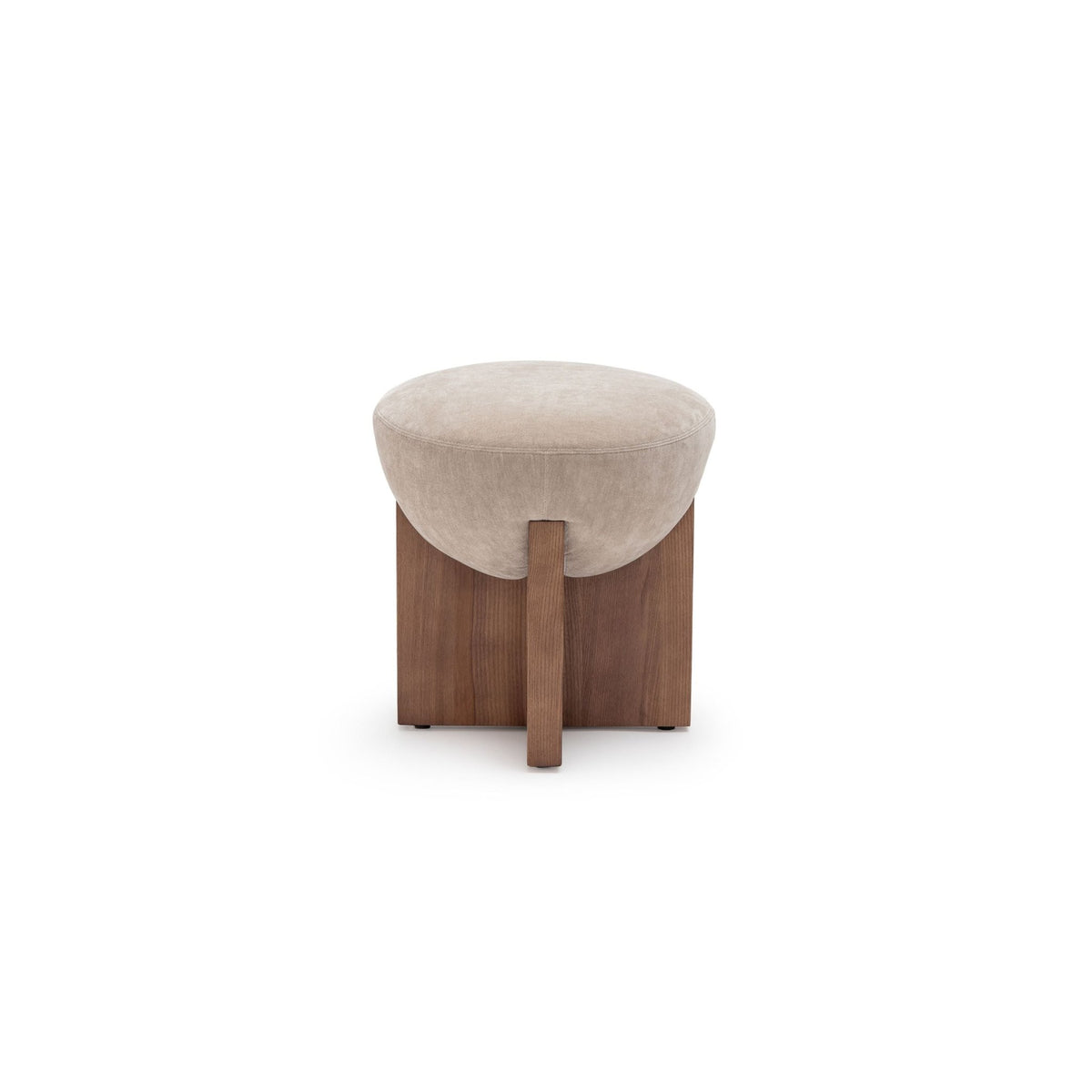 Milo Ottoman - Mushroom - Ottomans Loom Collection Loom Collection Dubai