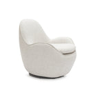 Moby Swivel Accent Chair - Beige