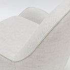 Moby Swivel Accent Chair - Beige