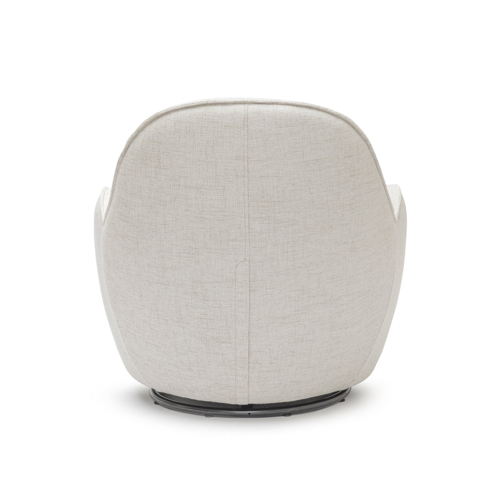 Moby Swivel Accent Chair - Beige - Loom Collection