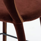 Monaco Counter Chair - Burgundy