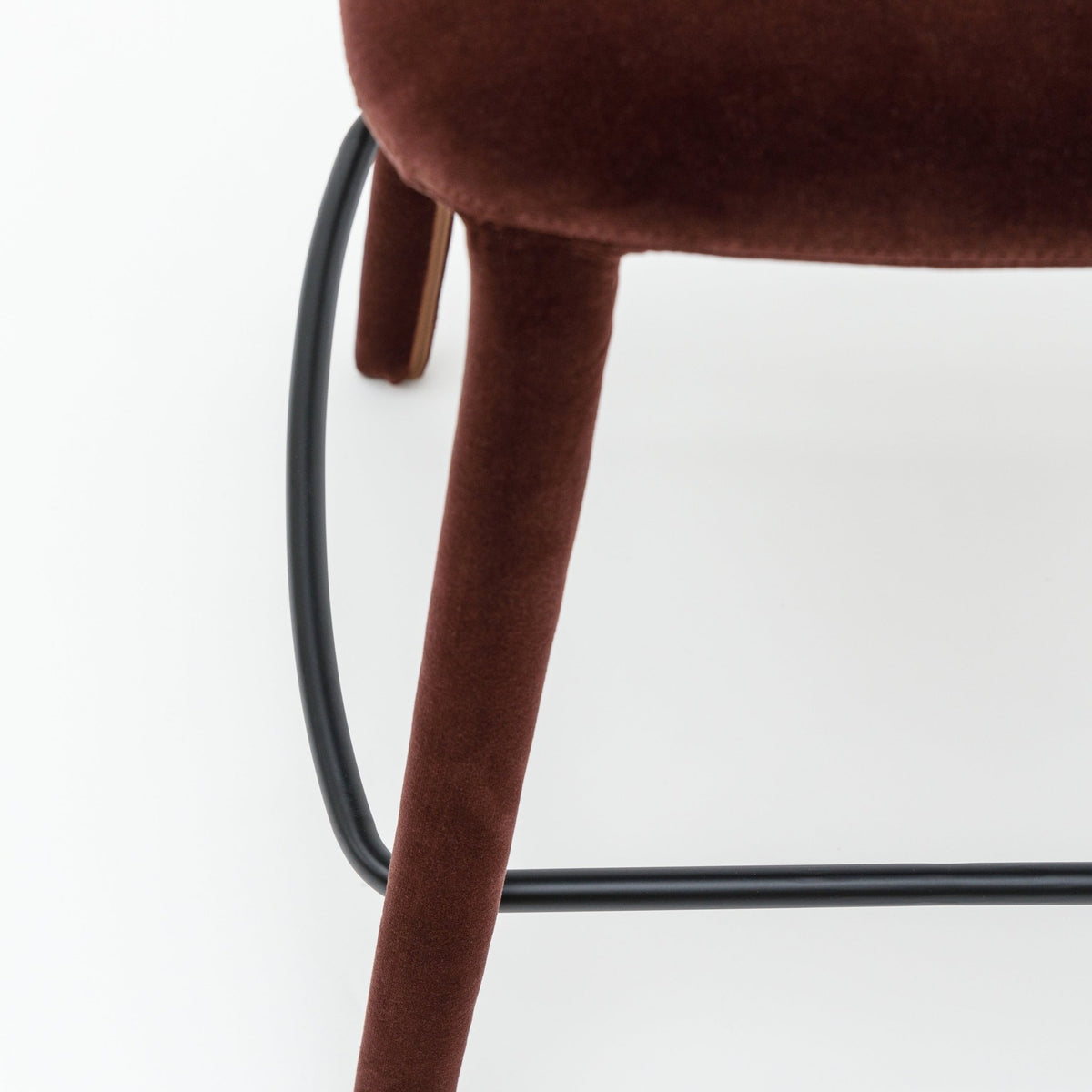 Monaco Counter Chair - Burgundy