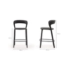 Monaco Counter Chair - Charcoal