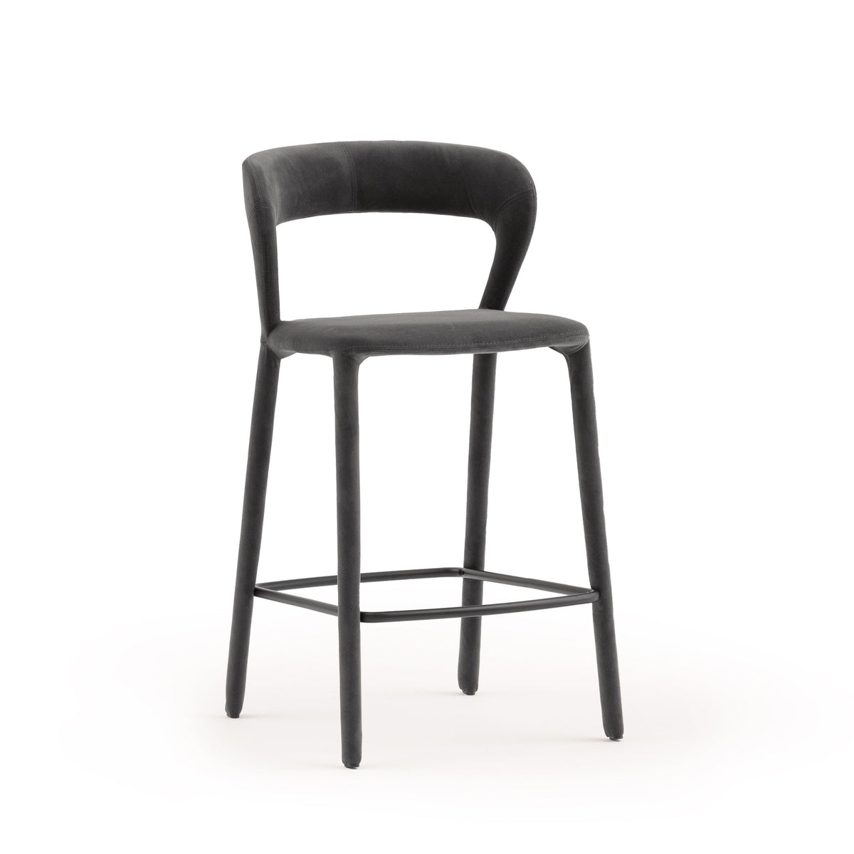 Monaco Counter Chair - Charcoal