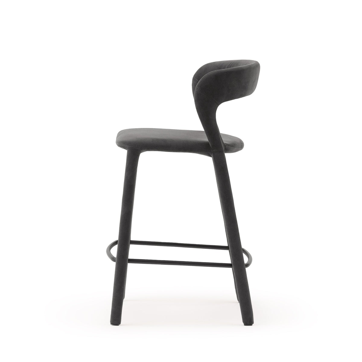 Monaco Counter Chair - Charcoal