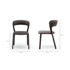 Monaco Dining Chair - Charcoal