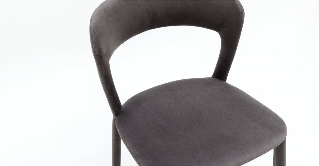 Monaco Dining Chair - Charcoal.