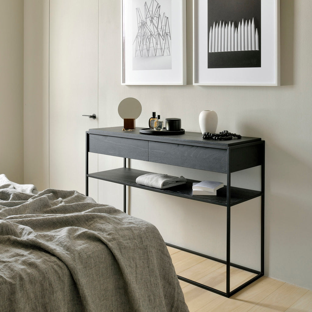 Monolit Console - Varnished Oak