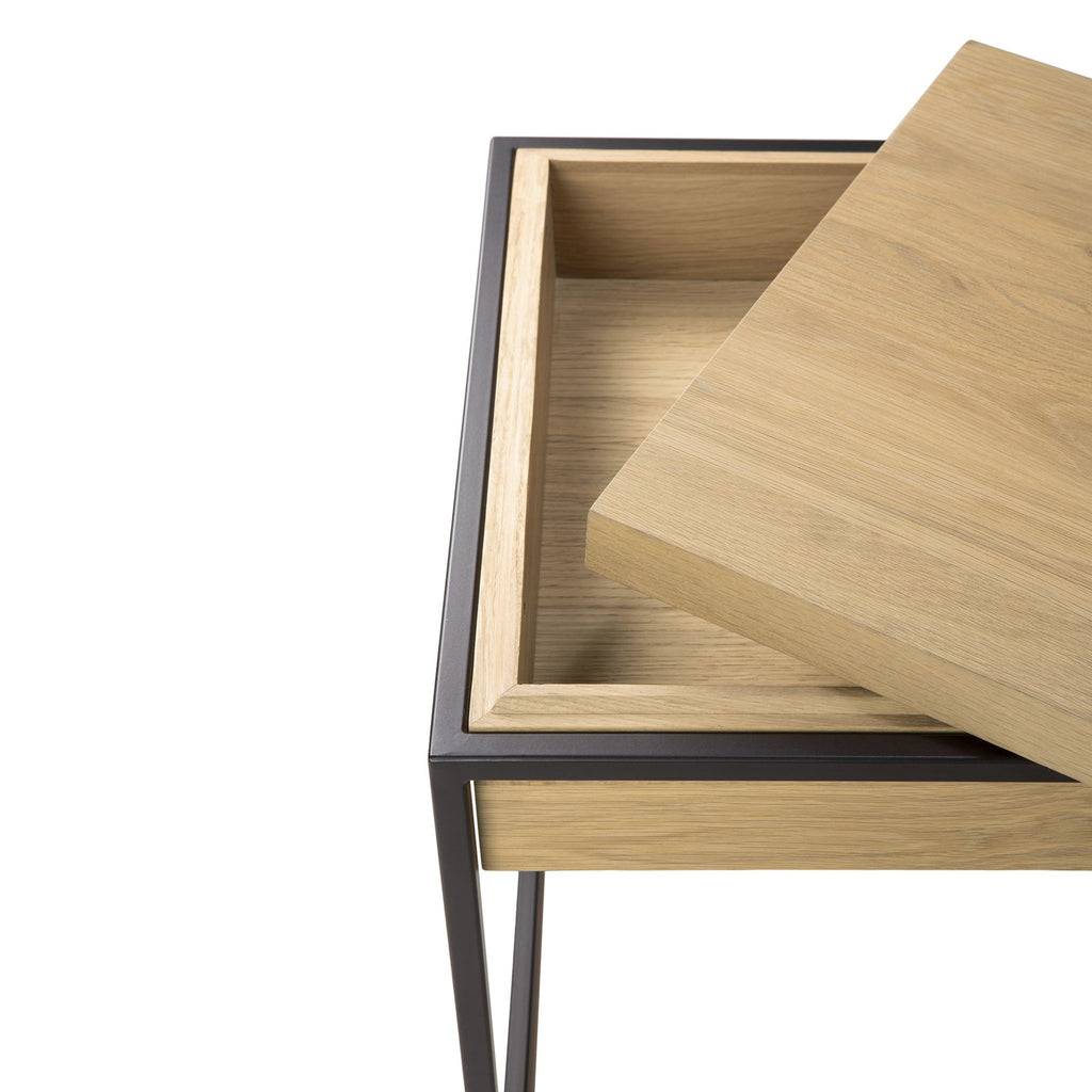 Monolit Side Table - Oak - Loom Collection