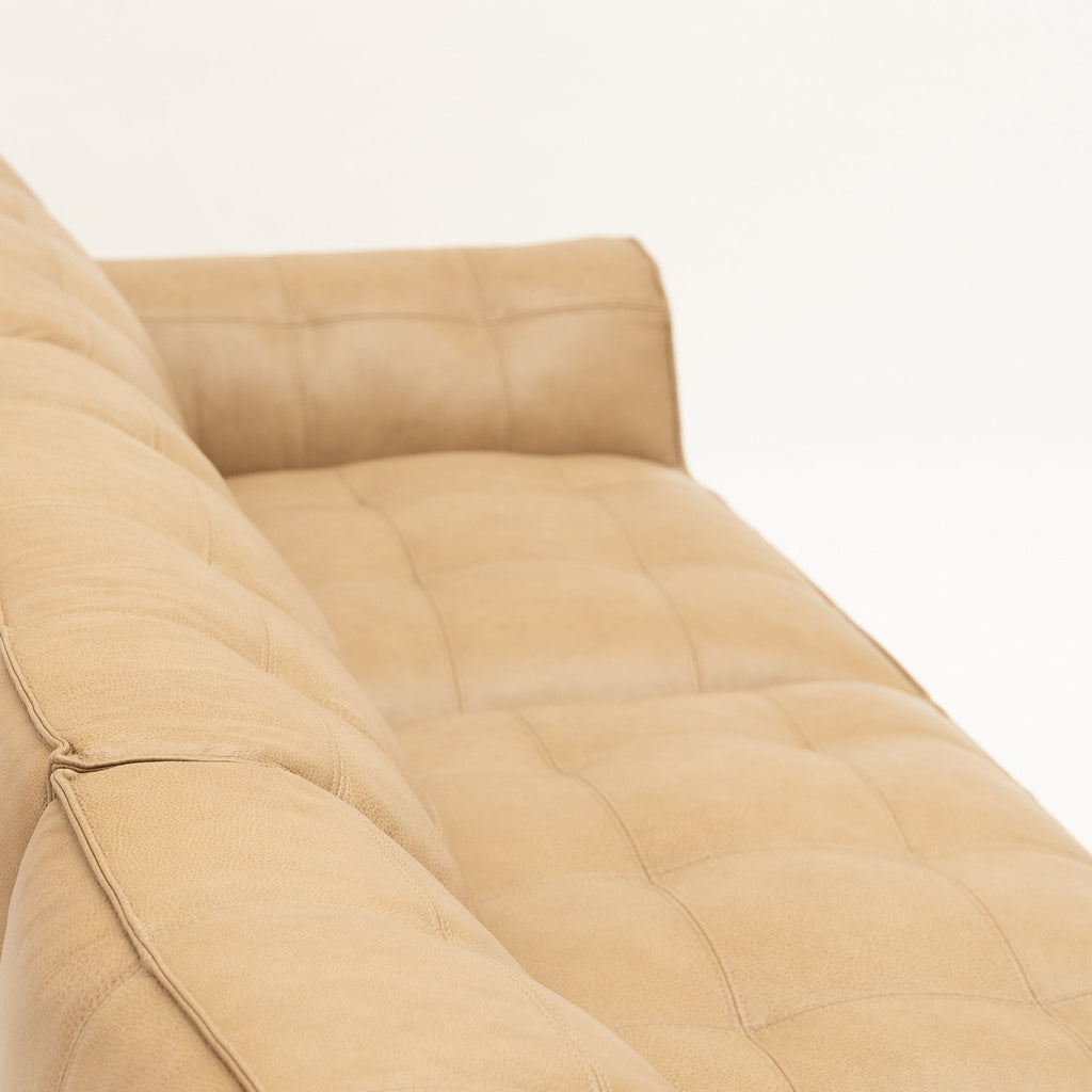 Muse Corner Open End Sofa - Arena Leather - Loom Collection