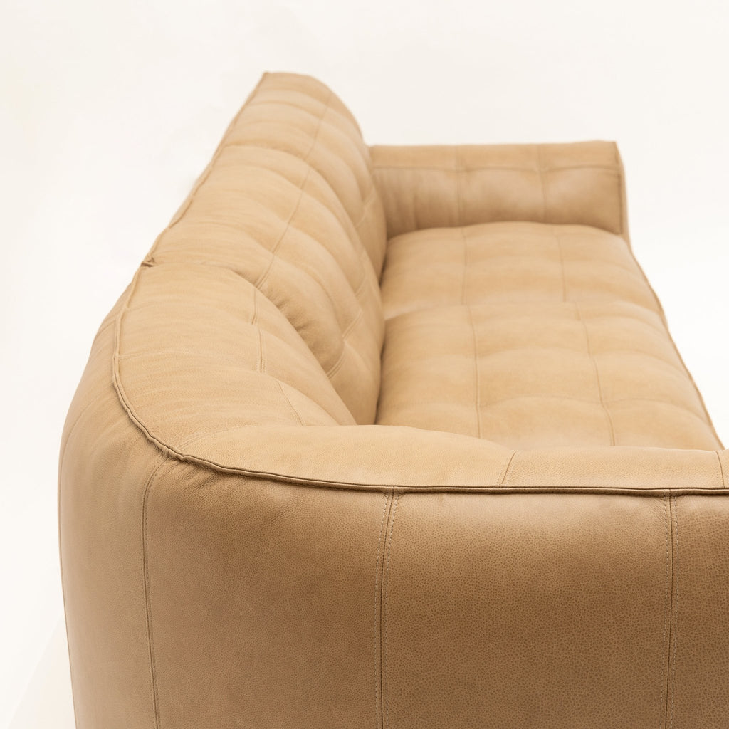 Muse Corner Open End Sofa - Arena Leather - Loom Collection