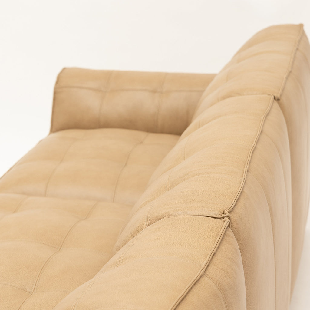 Muse Corner Open End Sofa - Arena Leather - Loom Collection