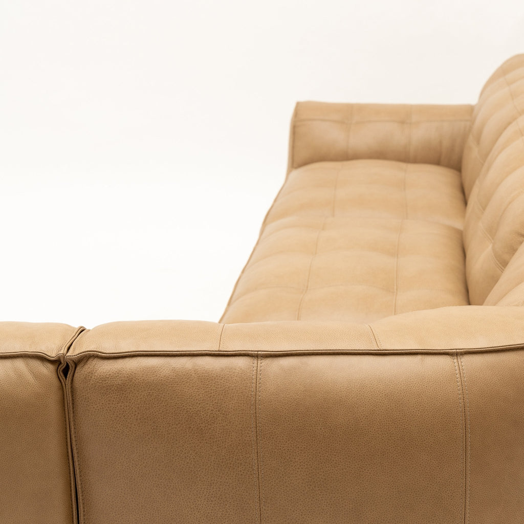 Muse Corner Open End Sofa - Arena Leather - Loom Collection