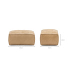 Muse Ottoman - Arena Leather