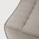N701 Footstool - Beige - Ottomans Ethnicraft Loom Collection Dubai