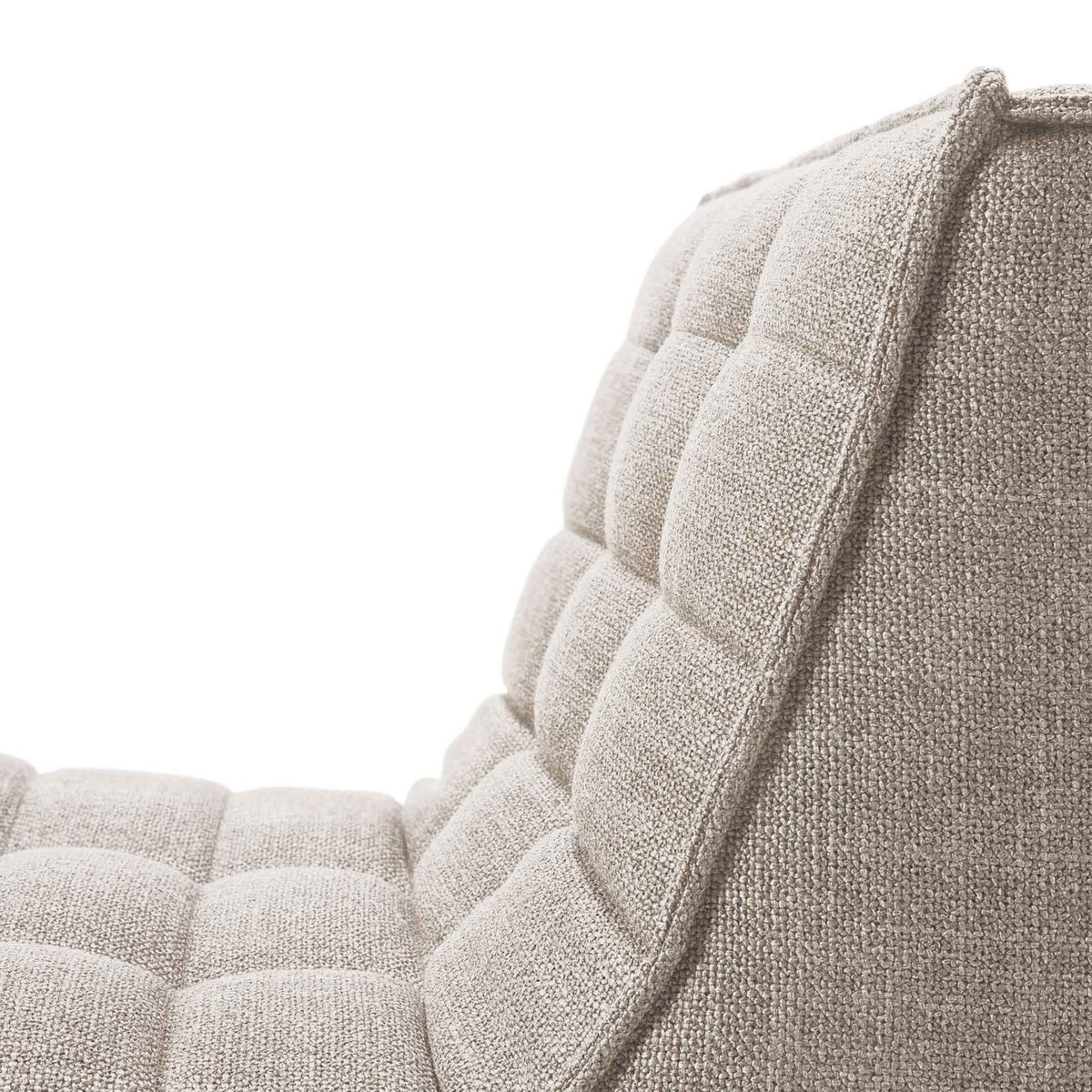 N701 Sofa - Beige - 1 Seater