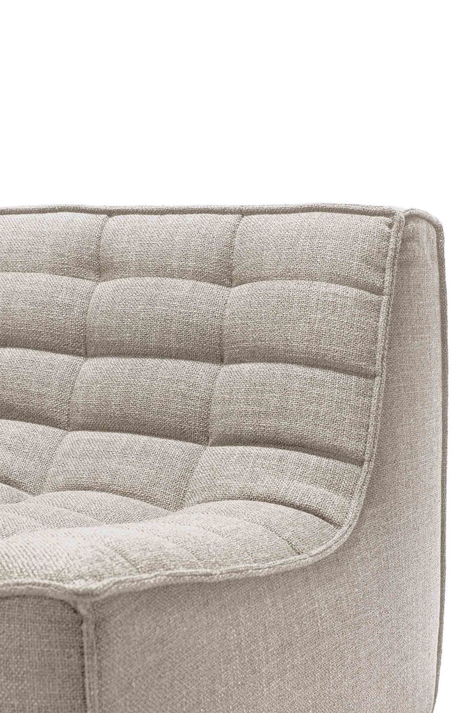 N701 Sofa - Beige - 2 Seater - Loom Collection