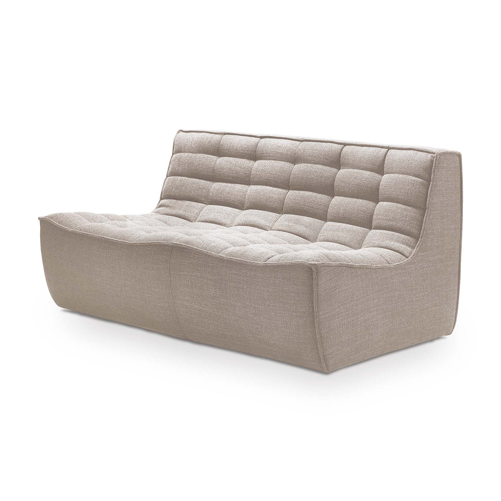 N701 Sofa - Beige - 2 Seater - Loom Collection