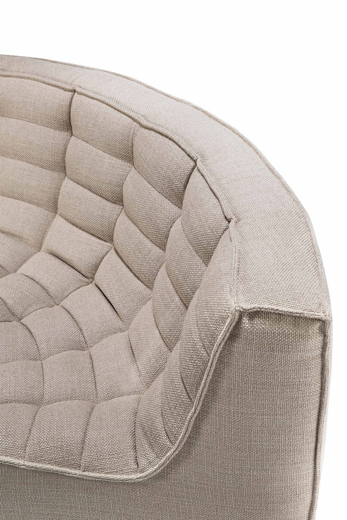 N701 Sofa - Beige - Round Corner - Loom Collection