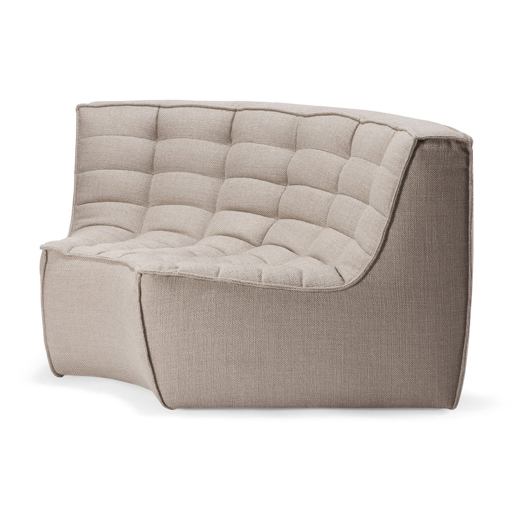 N701 Sofa - Beige - Round Corner - Loom Collection