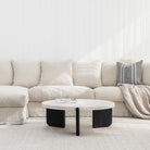 Native Coffee Table - Nougat & Black Oak - Coffee Tables Tolv Loom Collection Dubai