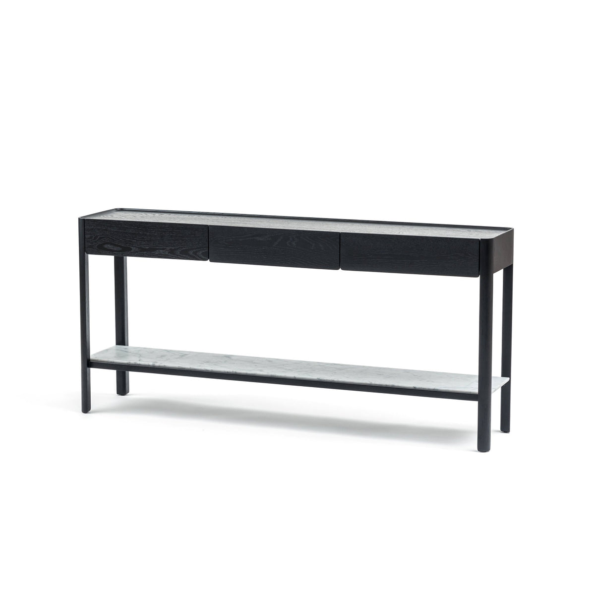 Nell Console - Black Oak & Bianca Carrara
