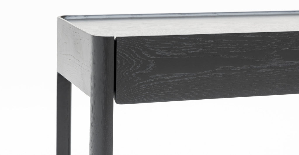 Nell Console - Black Oak & Nero Marquina.