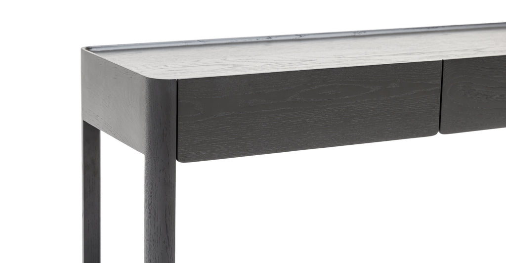 Nell Console - Black Oak & Nero Perlato.