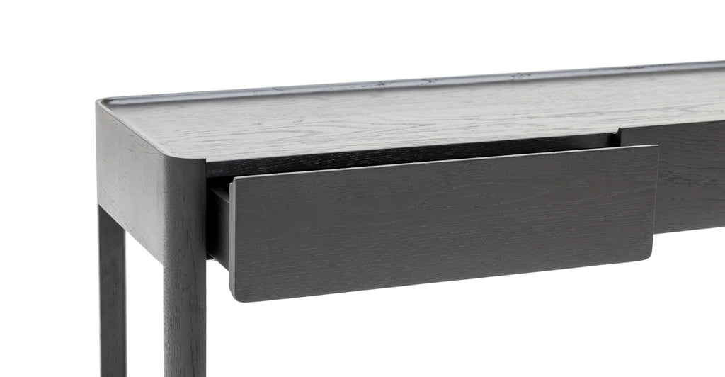 Nell Console - Black Oak & Nero Perlato.