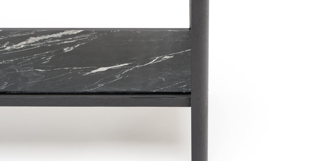 Nell Console - Black Oak & Nero Perlato.