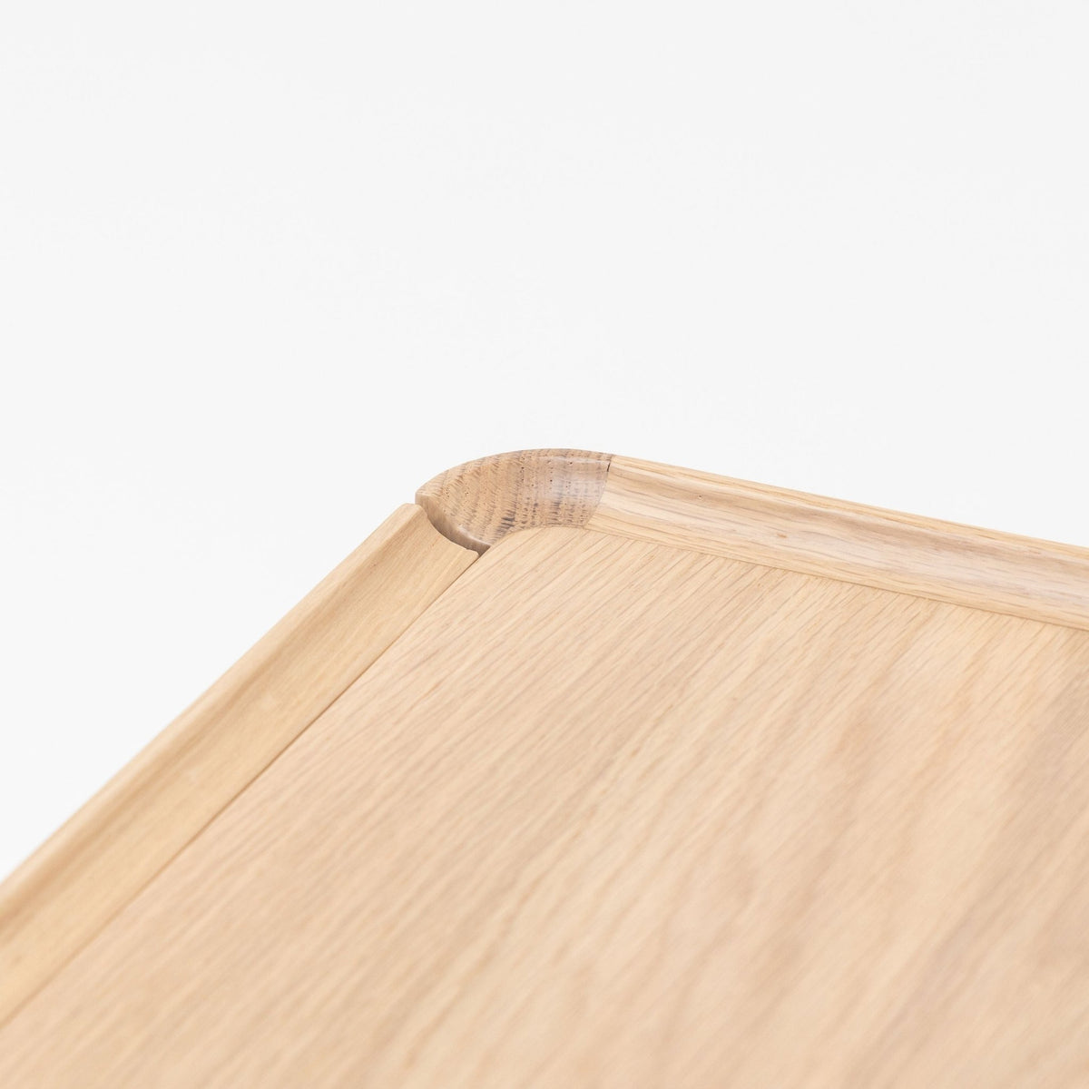 Nell Console - Blonde Oak & Travertine - Tolv Loom Collection Dubai