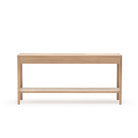 Nell Console - Blonde Oak & Travertine - Tolv Loom Collection Dubai