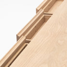 Nell Console - Blonde Oak & Travertine - Tolv Loom Collection Dubai