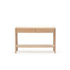 Nell Console - Blonde Oak & Travertine - Tolv Loom Collection Dubai