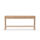 Nell Console - Blonde Oak & Travertine - Tolv Loom Collection Dubai