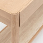 Nell Console - Blonde Oak & Travertine - Tolv Loom Collection Dubai